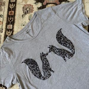 J. Crew Foxes Tee